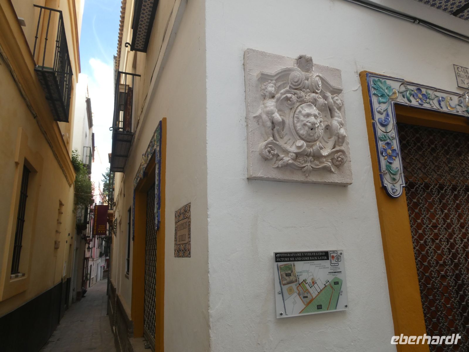 enge Gassen in der Judería