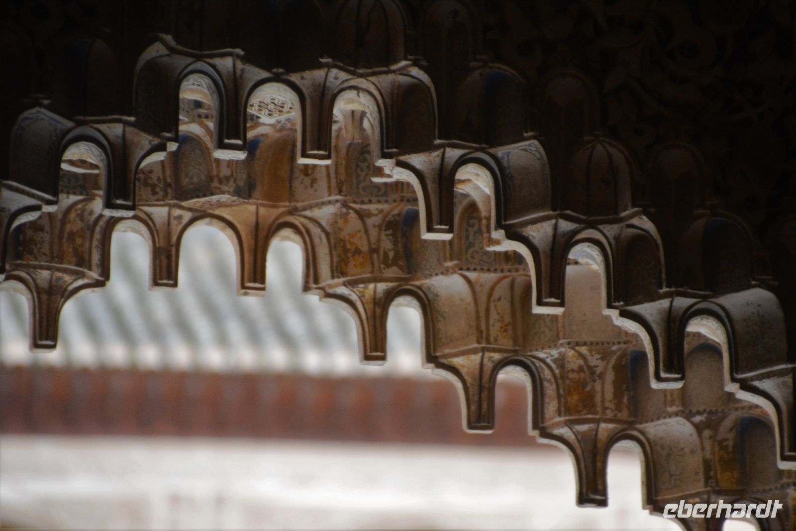 Nahaufnahme Stalaktiten