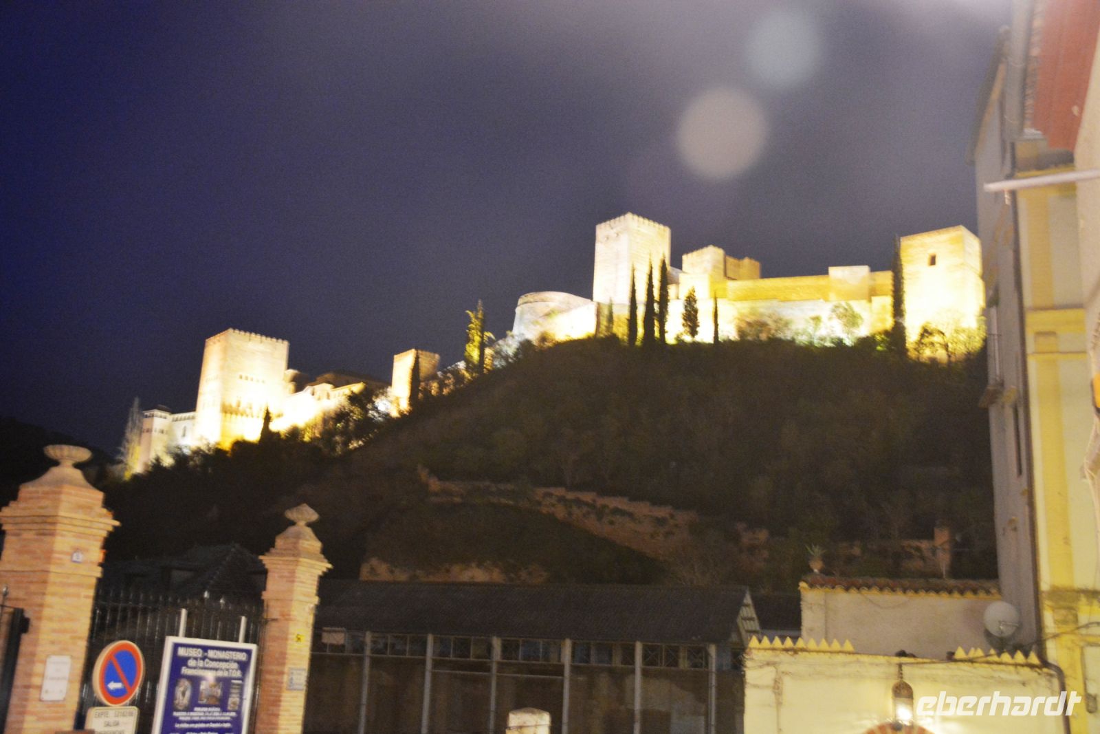 Alhambra bei Nacht