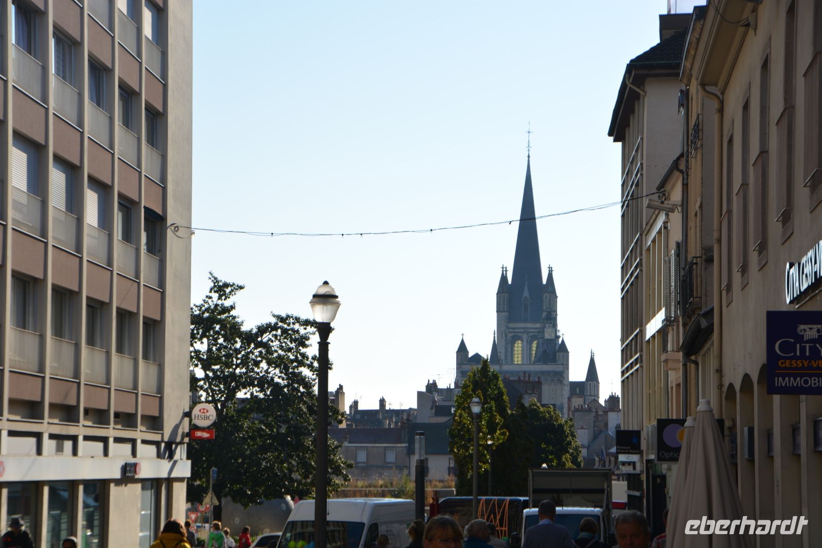 Blick auf Dijon