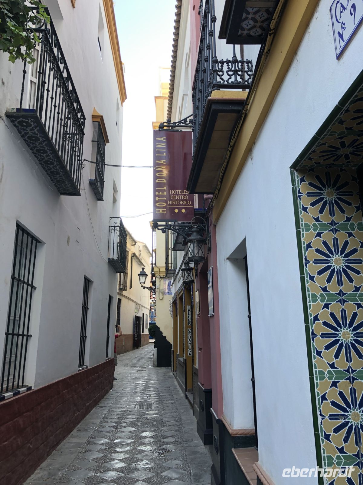 Stadtviertel Santa Cruz Sevilla