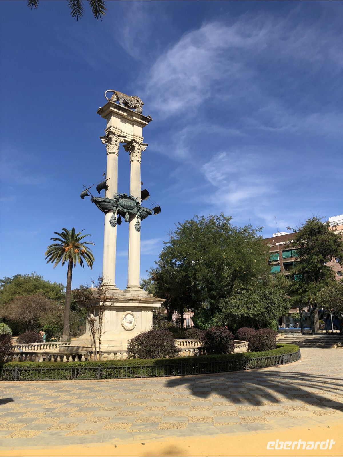 Christoph Kolumbus Denkmal Sevilla