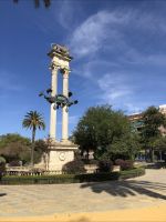 Christoph Kolumbus Denkmal Sevilla