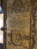 Bodenplatte in der Kathedrale