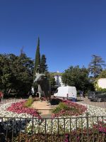 vor der Siterkampfarena