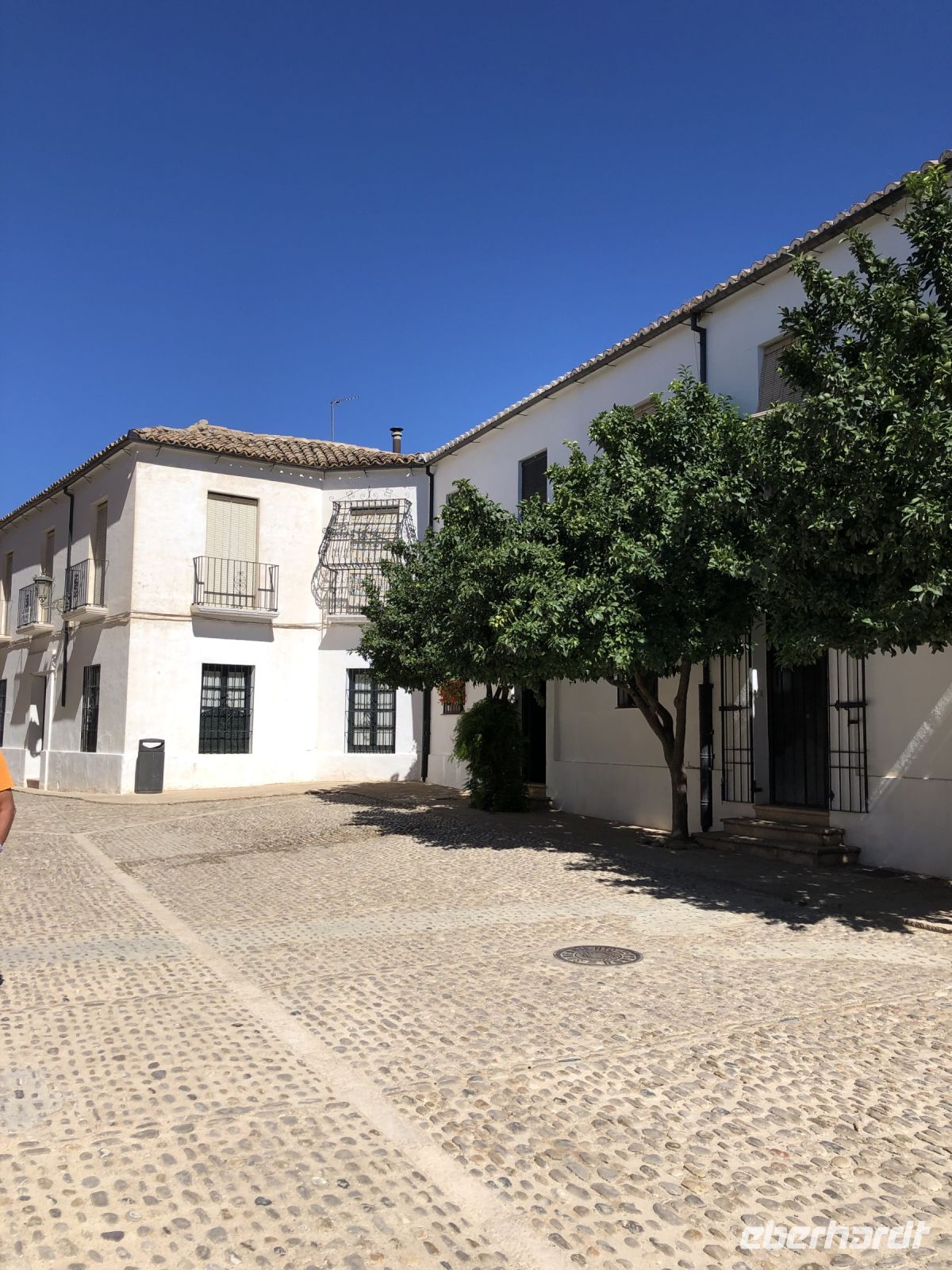 fast einsame Gassen in Ronda