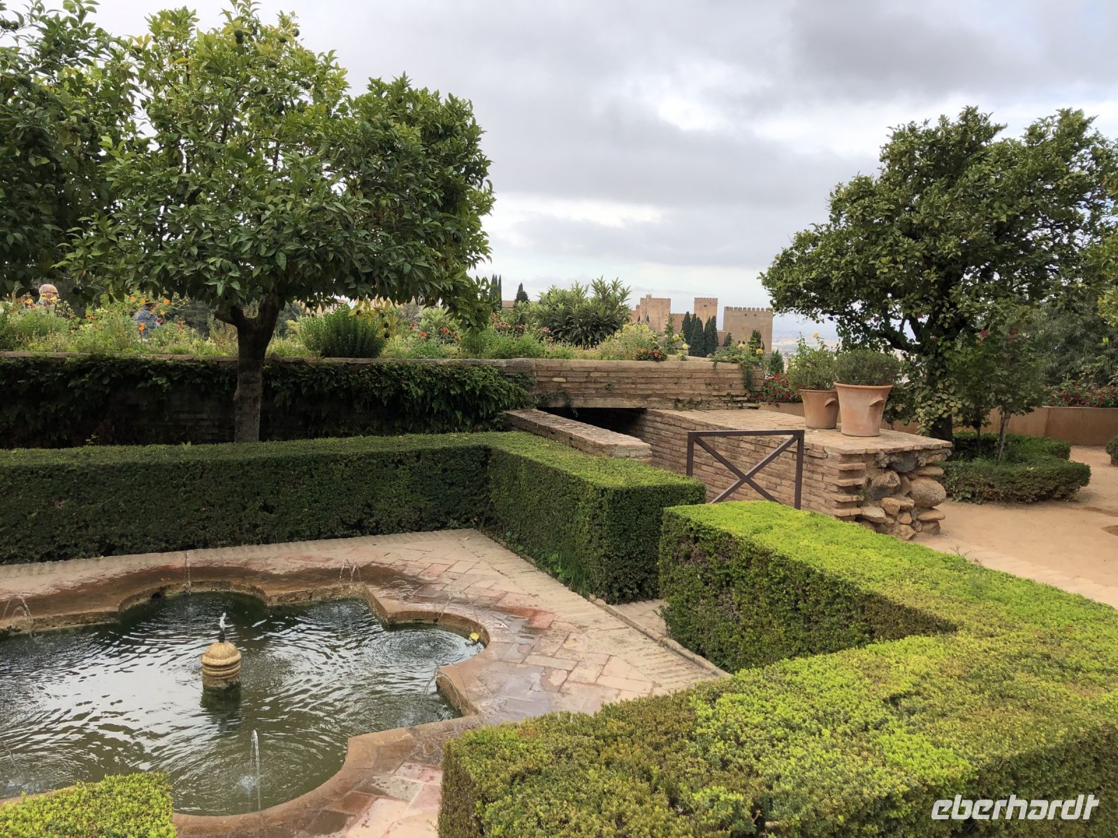 Gartenanlage Alhambra Granada