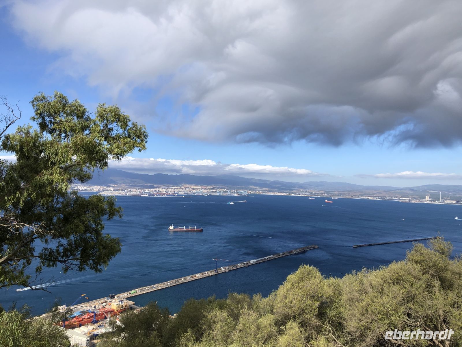 Ausblick auf die Strasse von Gibraltar