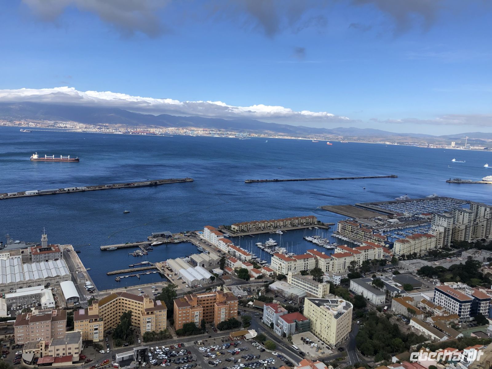 Gibraltar von oben