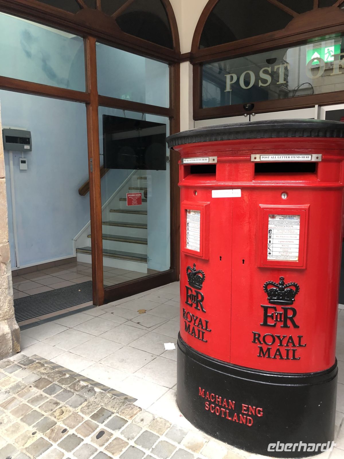 Wir sind in England!