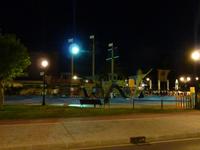 Auch um 23 Uhr war auf dem Spielplatz noch einiges los