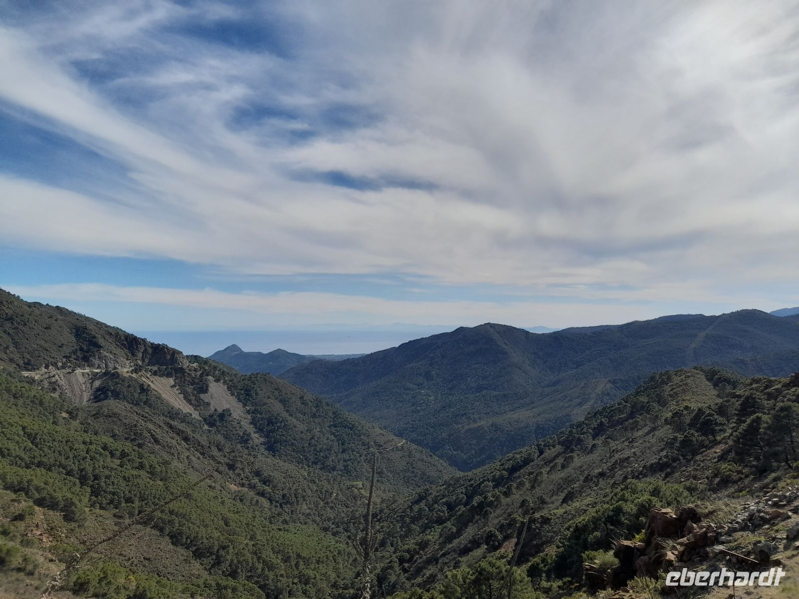Blick auf die Straße von Gibraltar