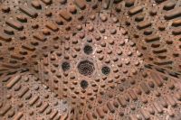 Decke im Mudejar-Stil in der Alcazaba