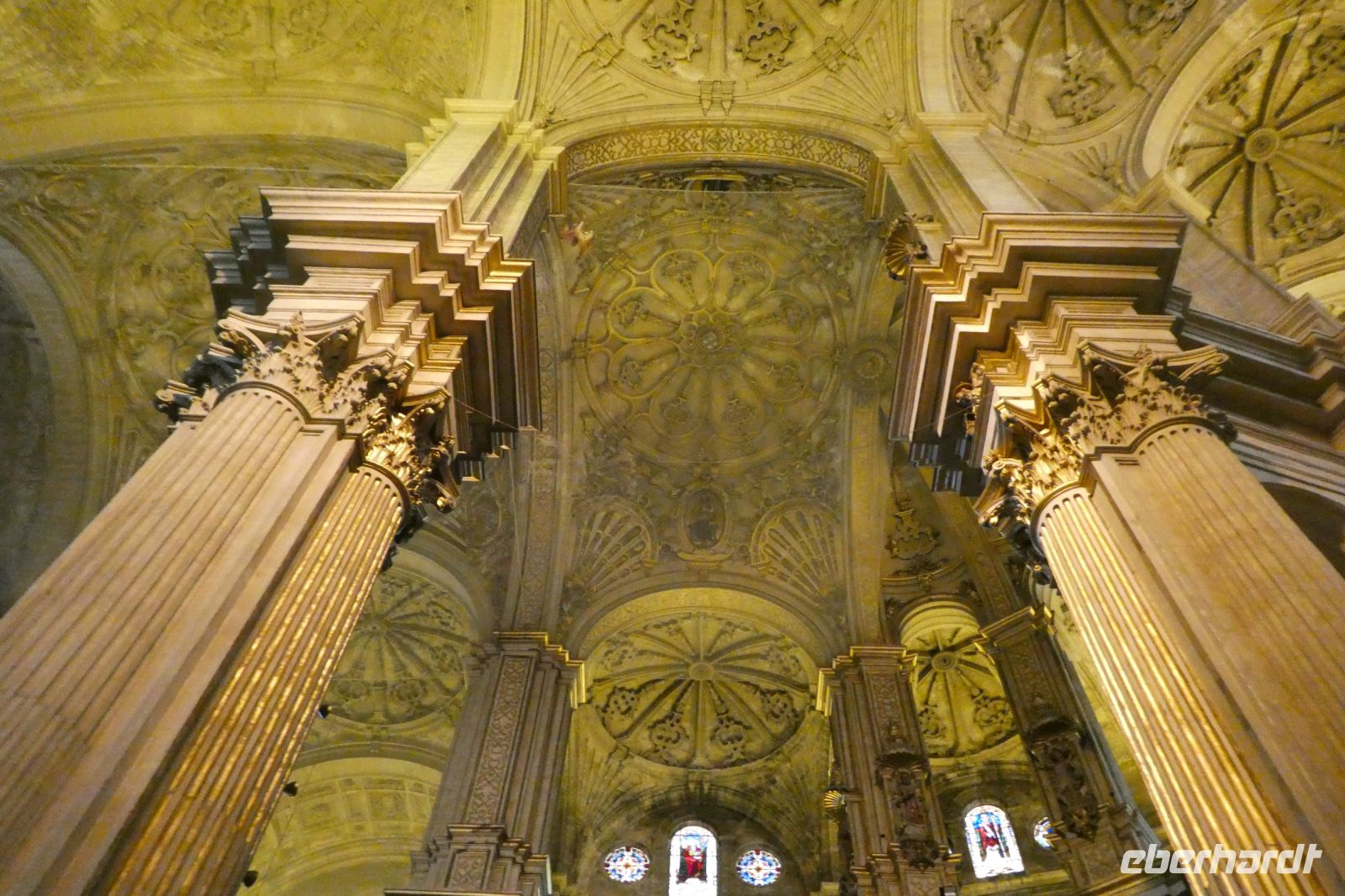 Statik in der Kathedrale von Malaga