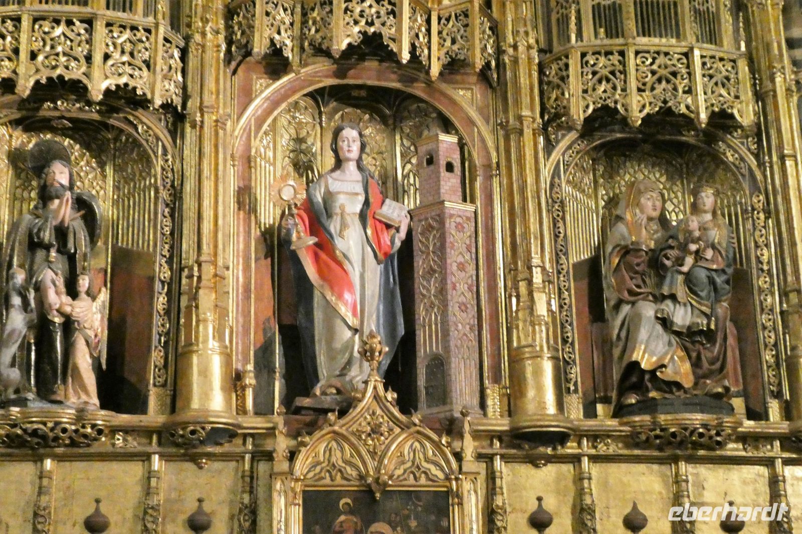 Altar in der Kathedrale von Malaga