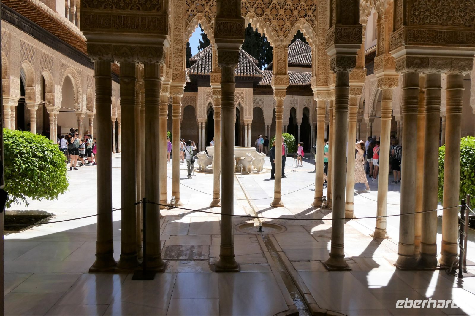 der Löwenhof in der Alhambra