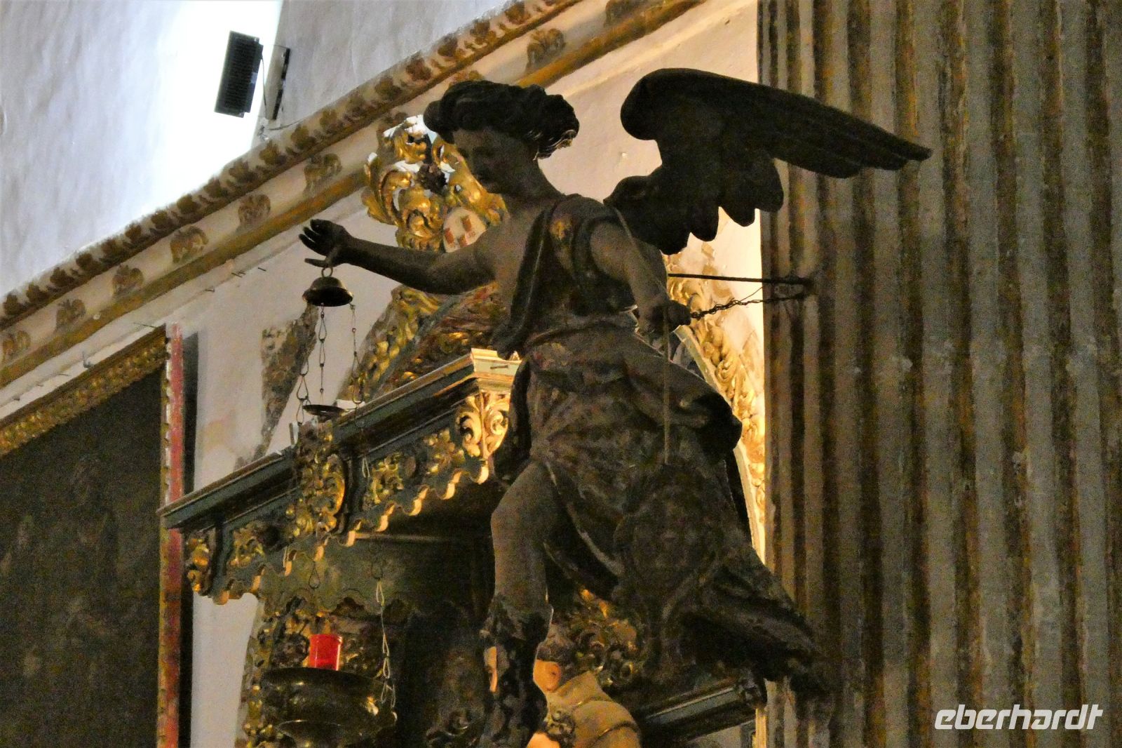 Engel in der Klosterkirche der Clarissinnen