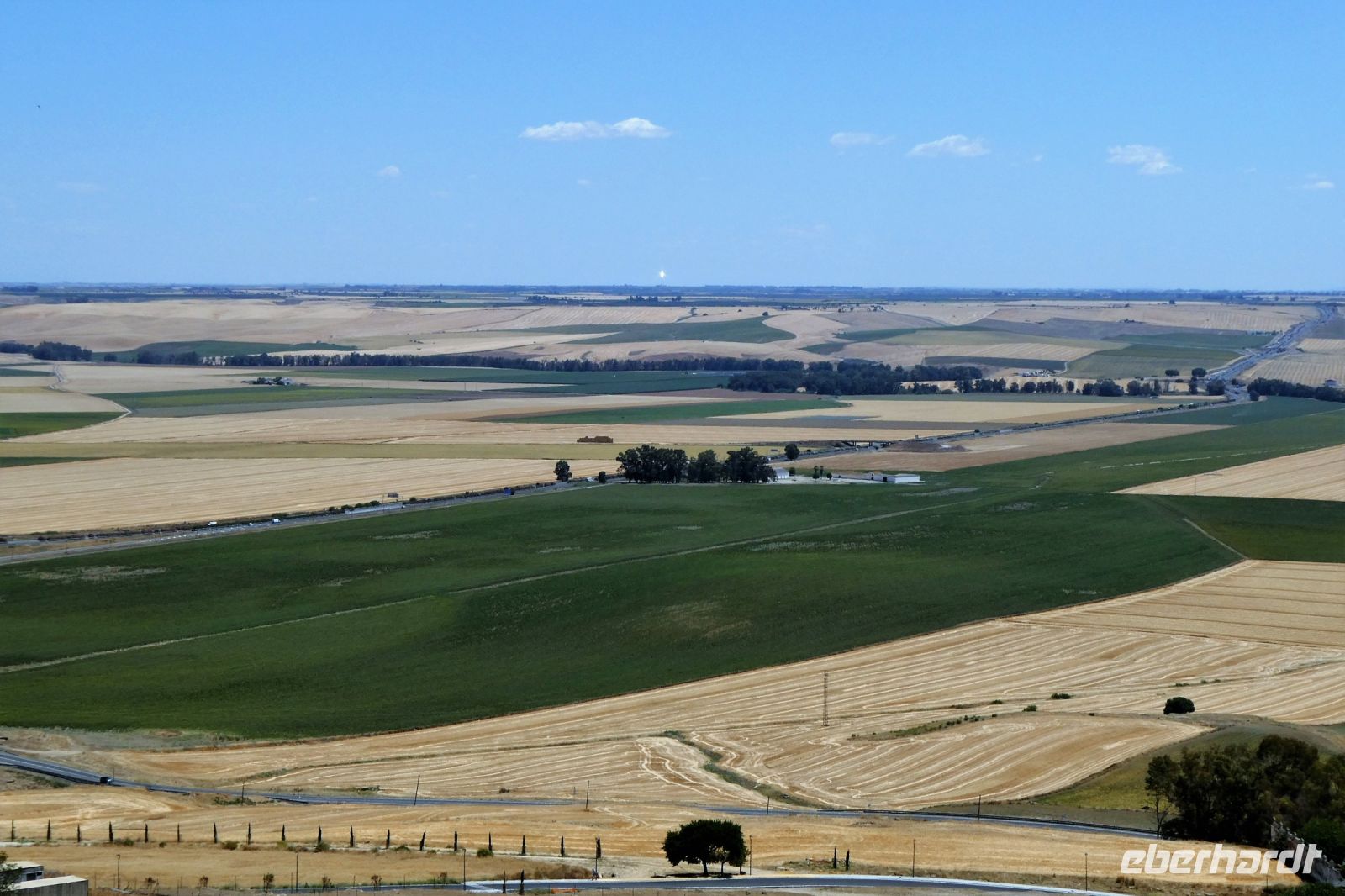 weiter Blick in die Landschaft