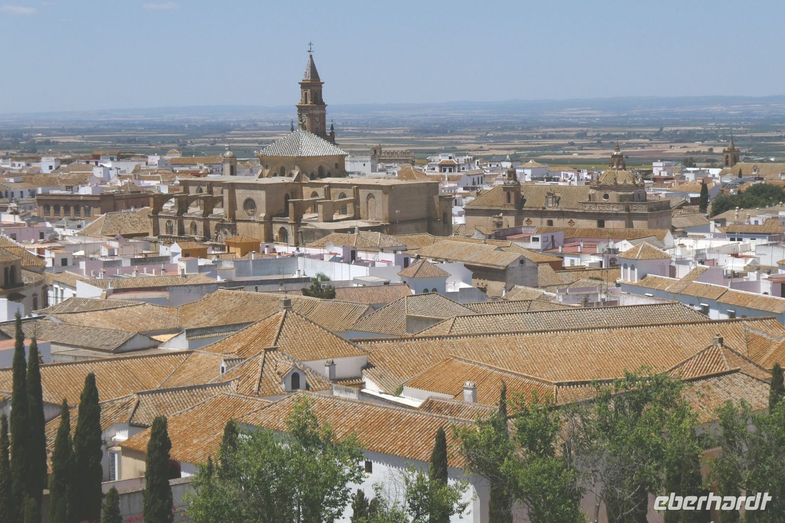 Blick auf Kirche Santa Maria in Carmona