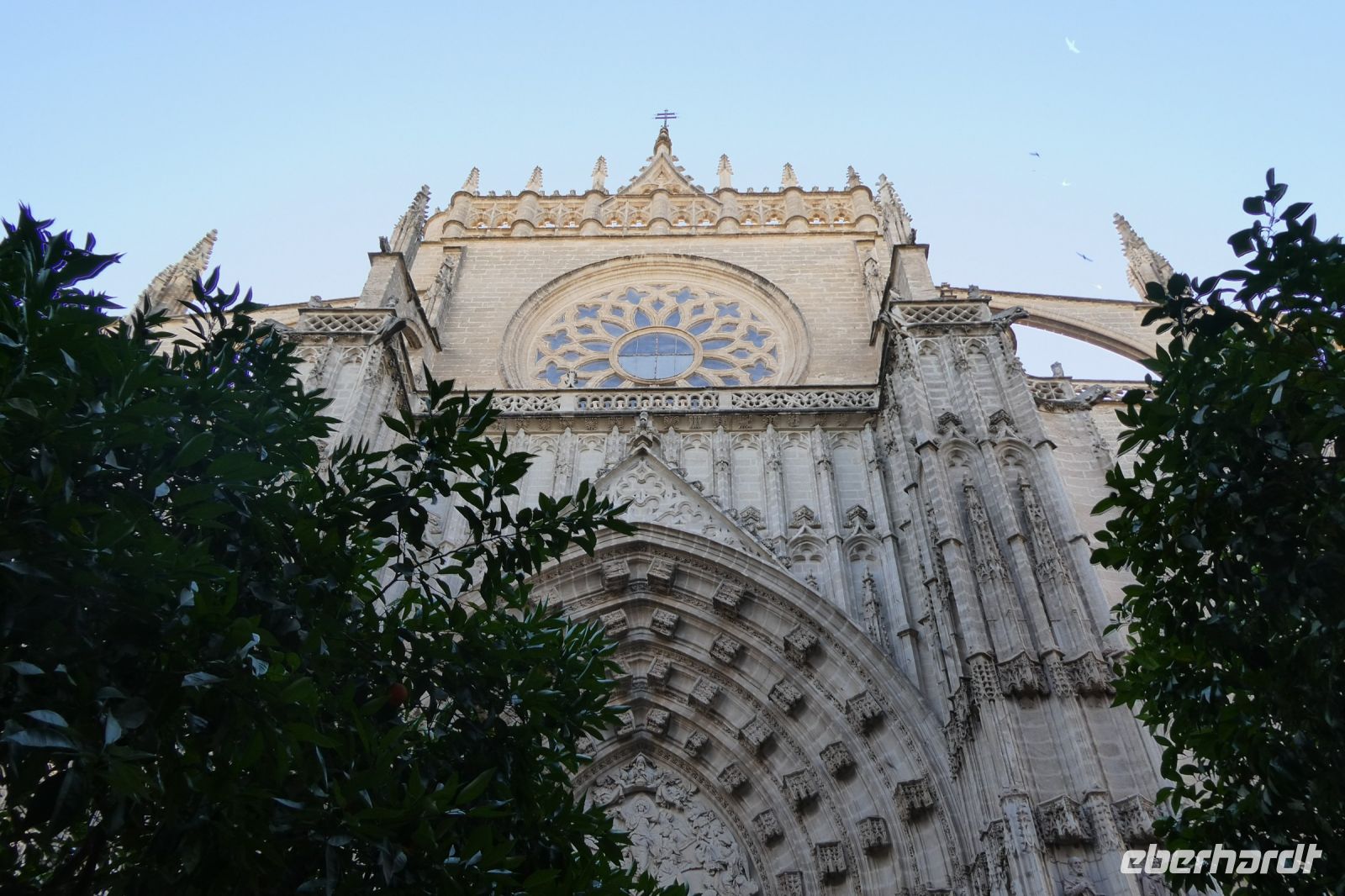 erster Blick auf die Kathedrale