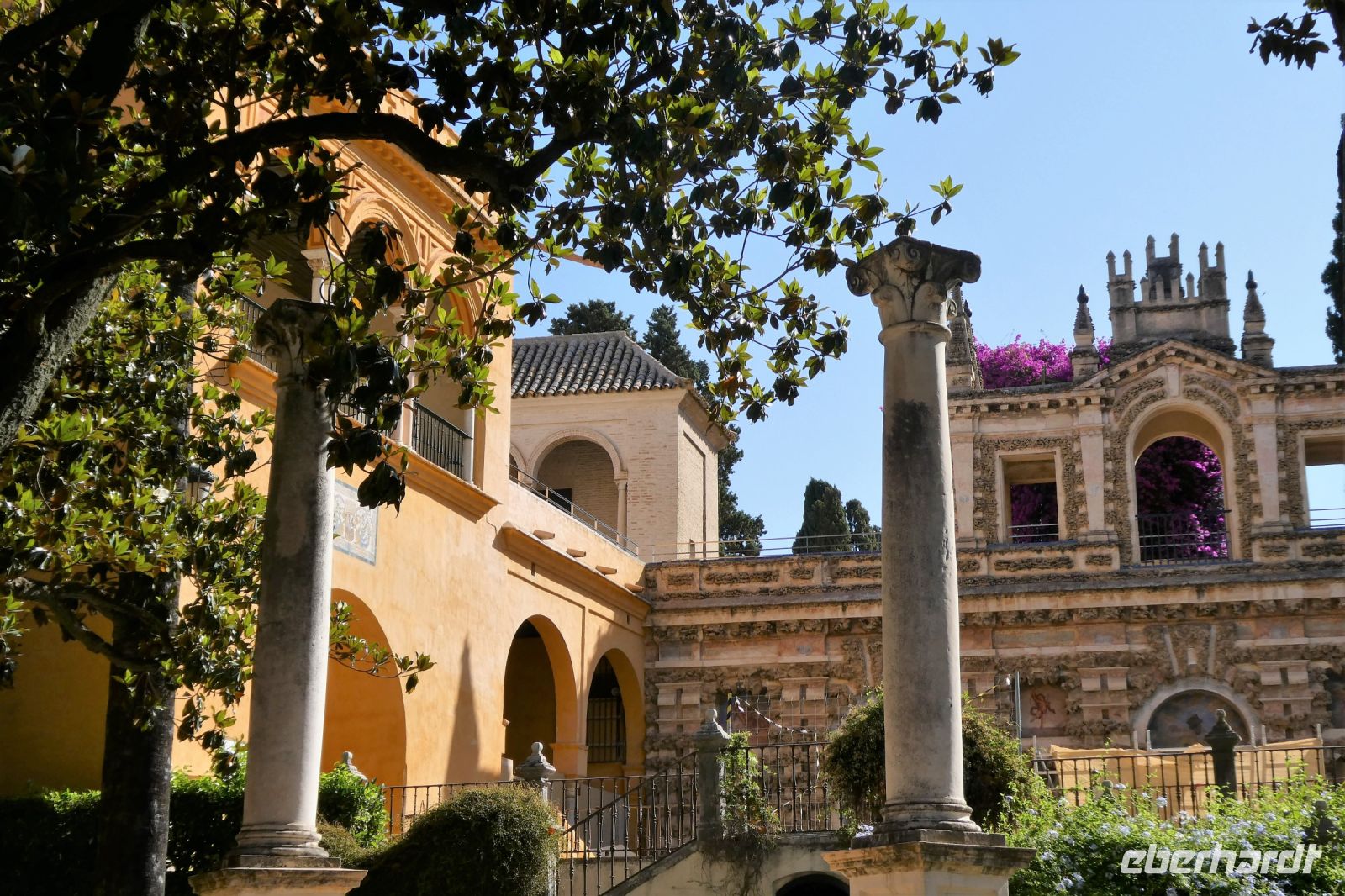 im Garten des Alcazar