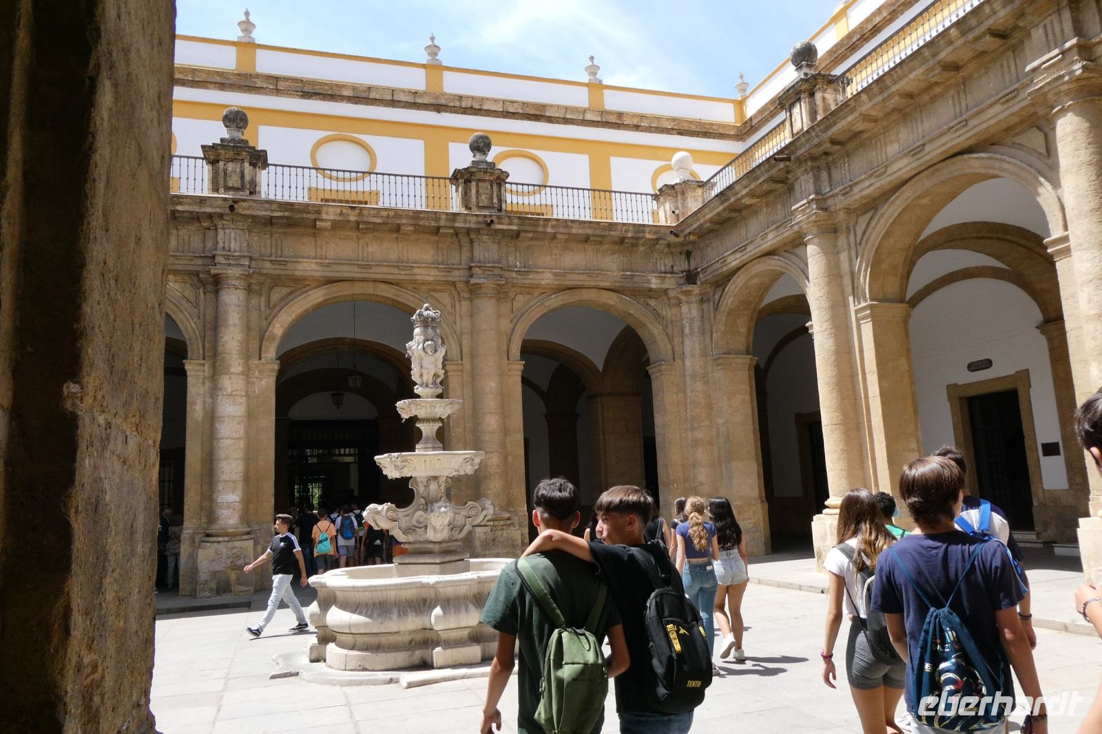 in der alten Tabakfabrik (heute Uni)
