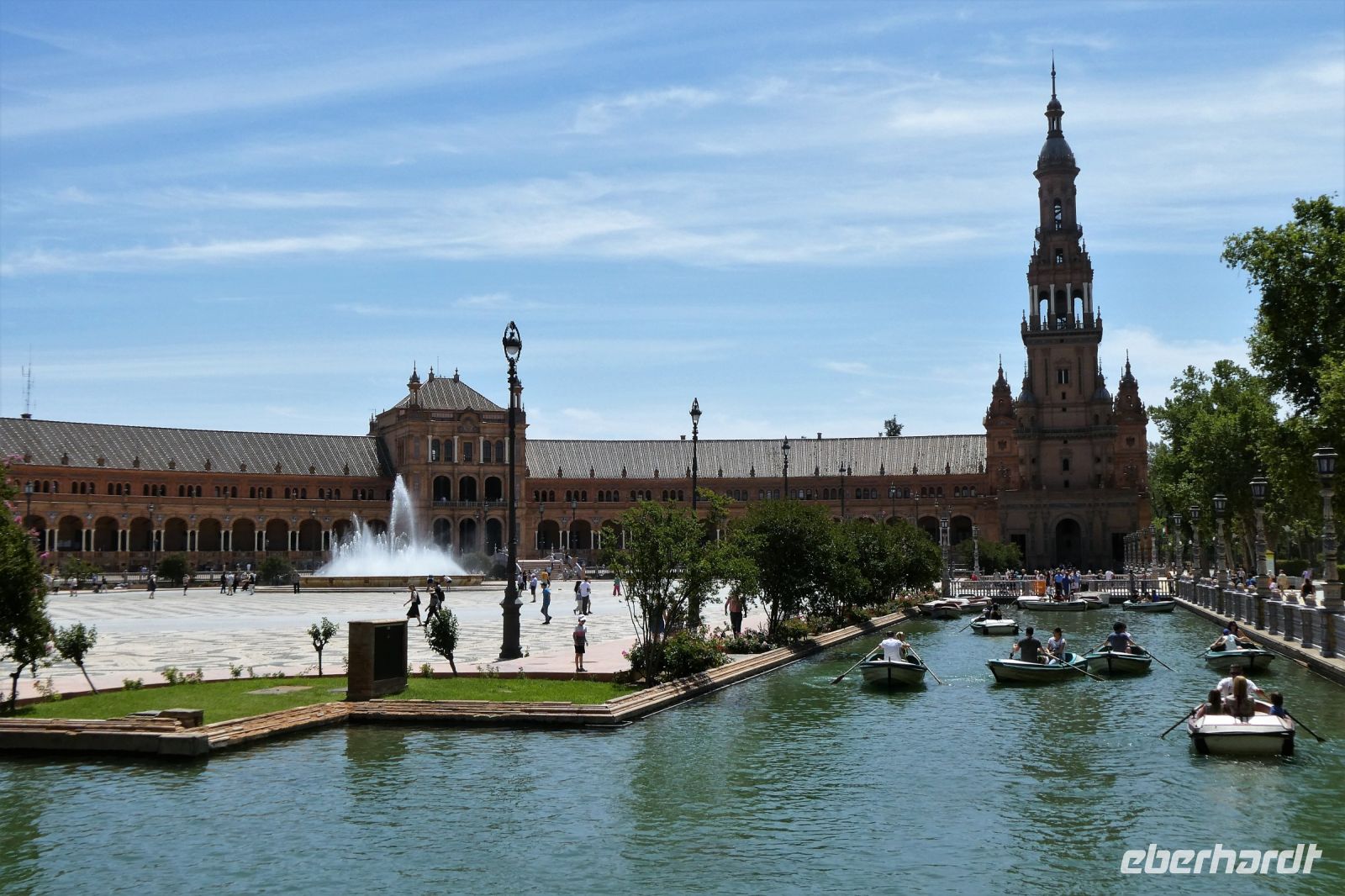 an der Plaza d'Espana