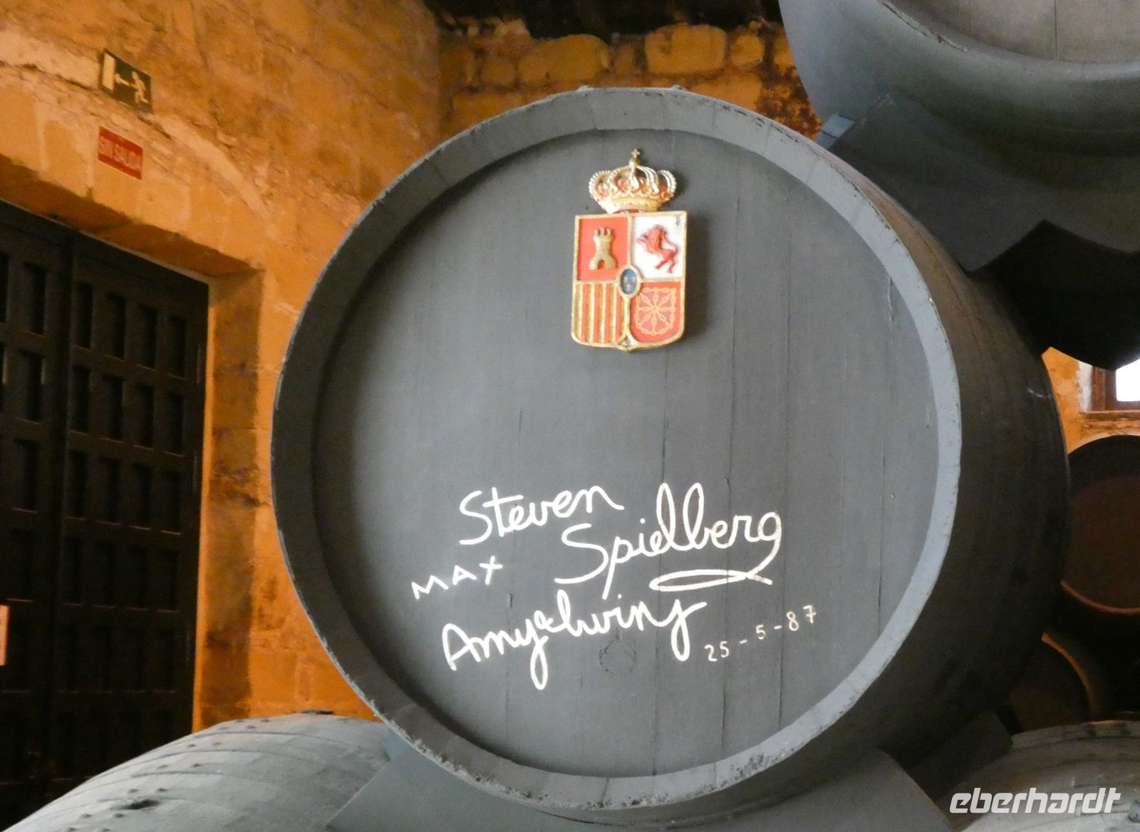 auch ihm ein Fass gewidmet