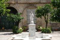 schöner Innenhof in der Kathedrale von Jerez