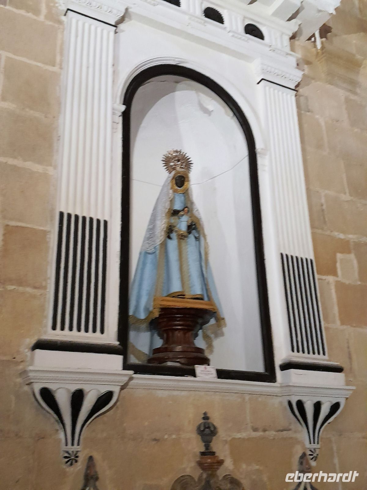 schwarze Madonna in der Kathedrale von Jerez