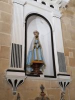 schwarze Madonna in der Kathedrale von Jerez
