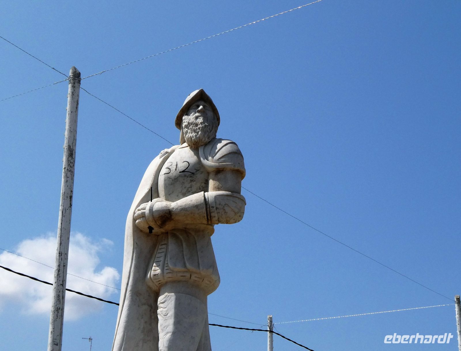 Pizarro grüßt in Sanlucar de Barameda