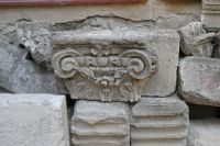 eines der Steinfragmente