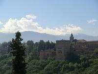Blick auf die Alhambra
