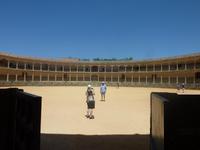 Wenn man hier als Torero einläuft, sieht das alles natürlich wesentlich prachtvoller aus