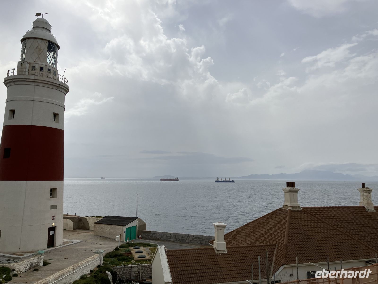 Gibraltar mit Blick auf Marokko