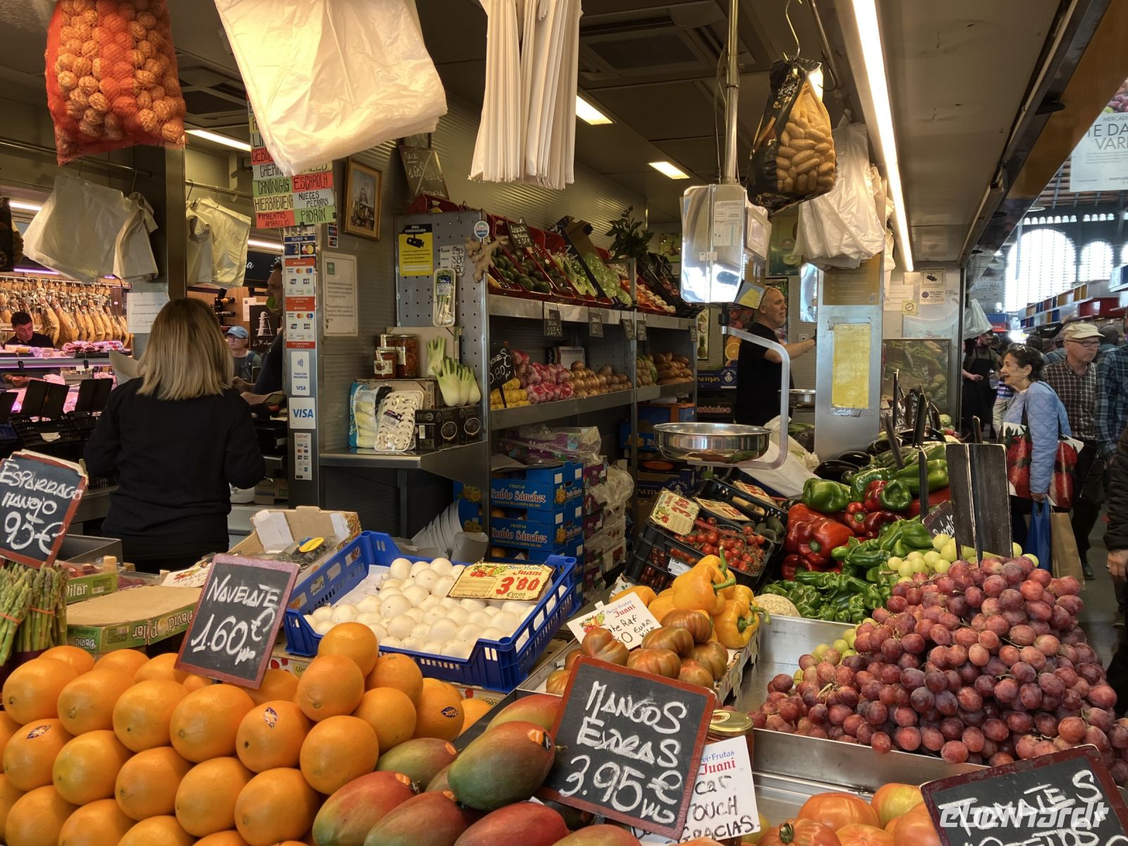 Spanien, Málaga, Markthalle