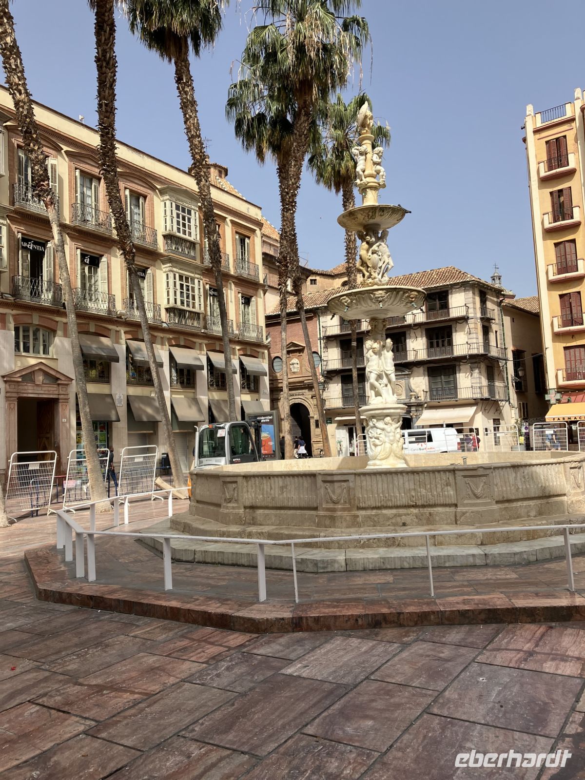 Spanien, Málaga, Plaza de la Constitución