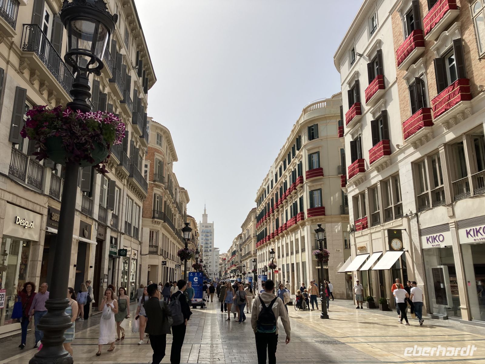 Spanien, Málaga, Fußgängerzone Marques de Larios