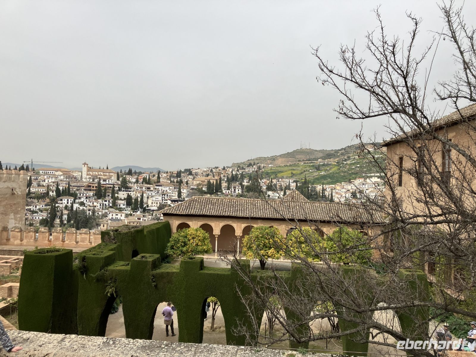 Spanien, Granada, Blick von der Alhambra