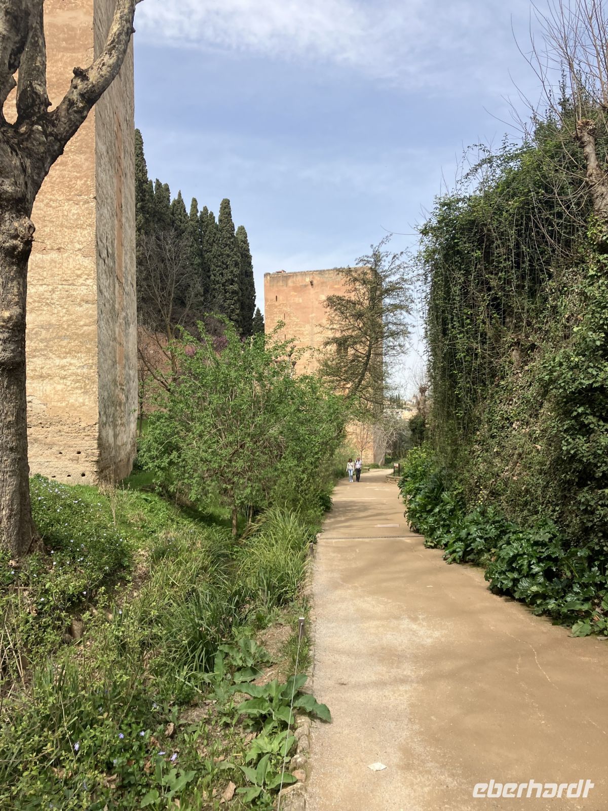 Spanien, Granada, Spaziergang rund um die Alhambra