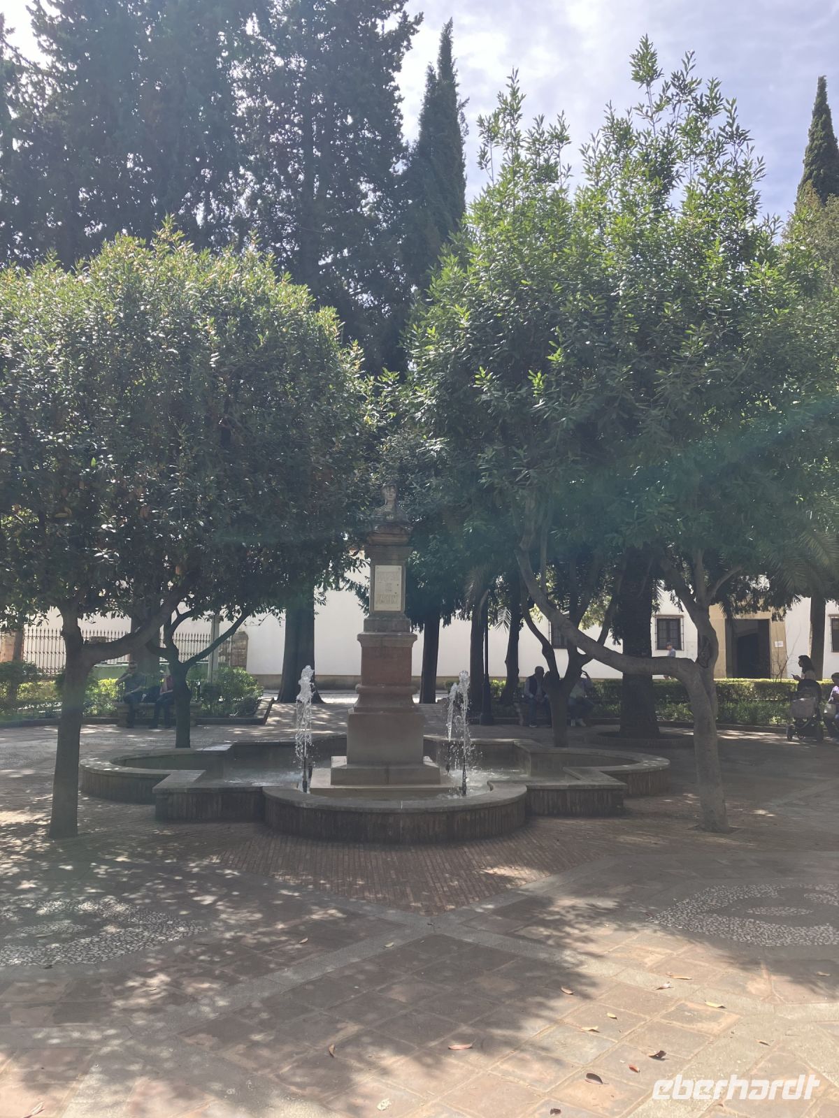 Spanien, Ronda, Plaza Duquesa de Parcent