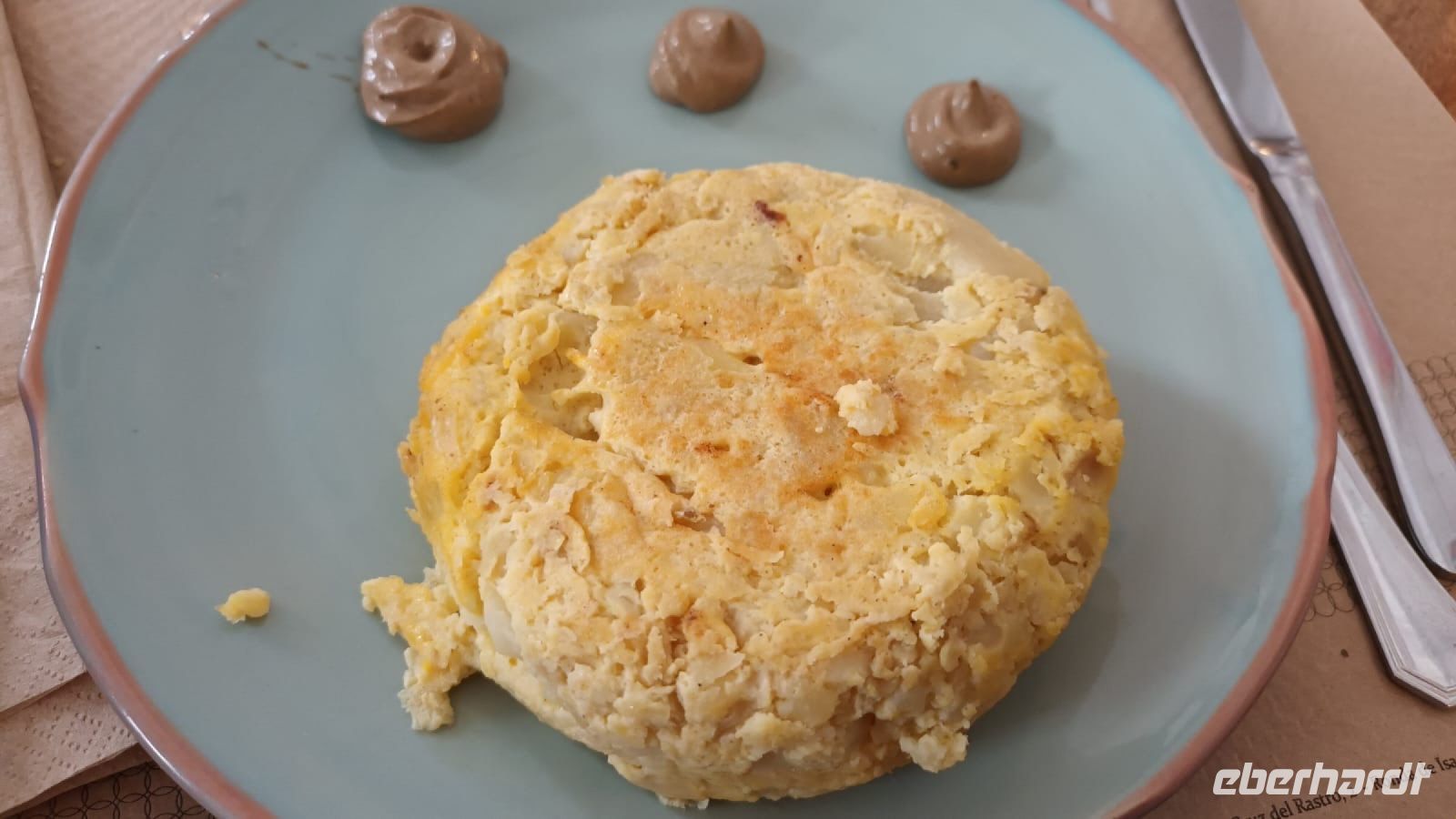 Spanien, Córdoba, Tapas-Essen Tortilla Española