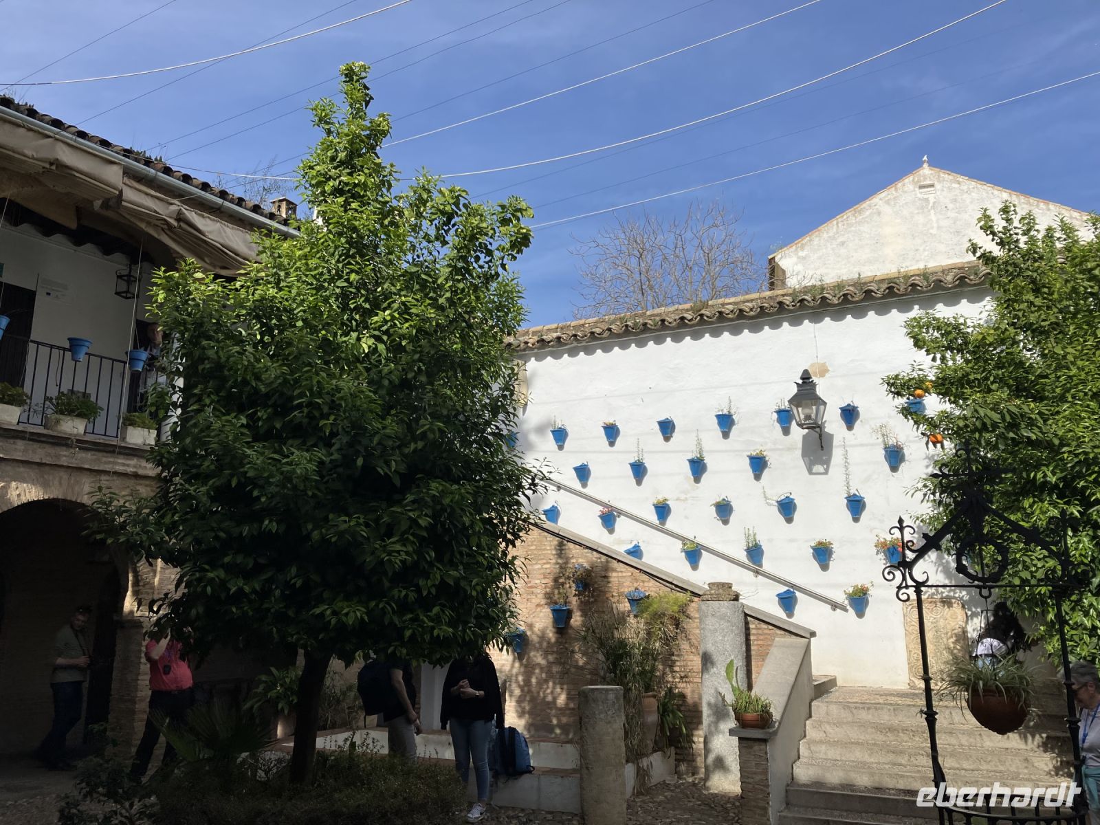 Spanien, Córdoba, Patio im Jüdischen Viertel