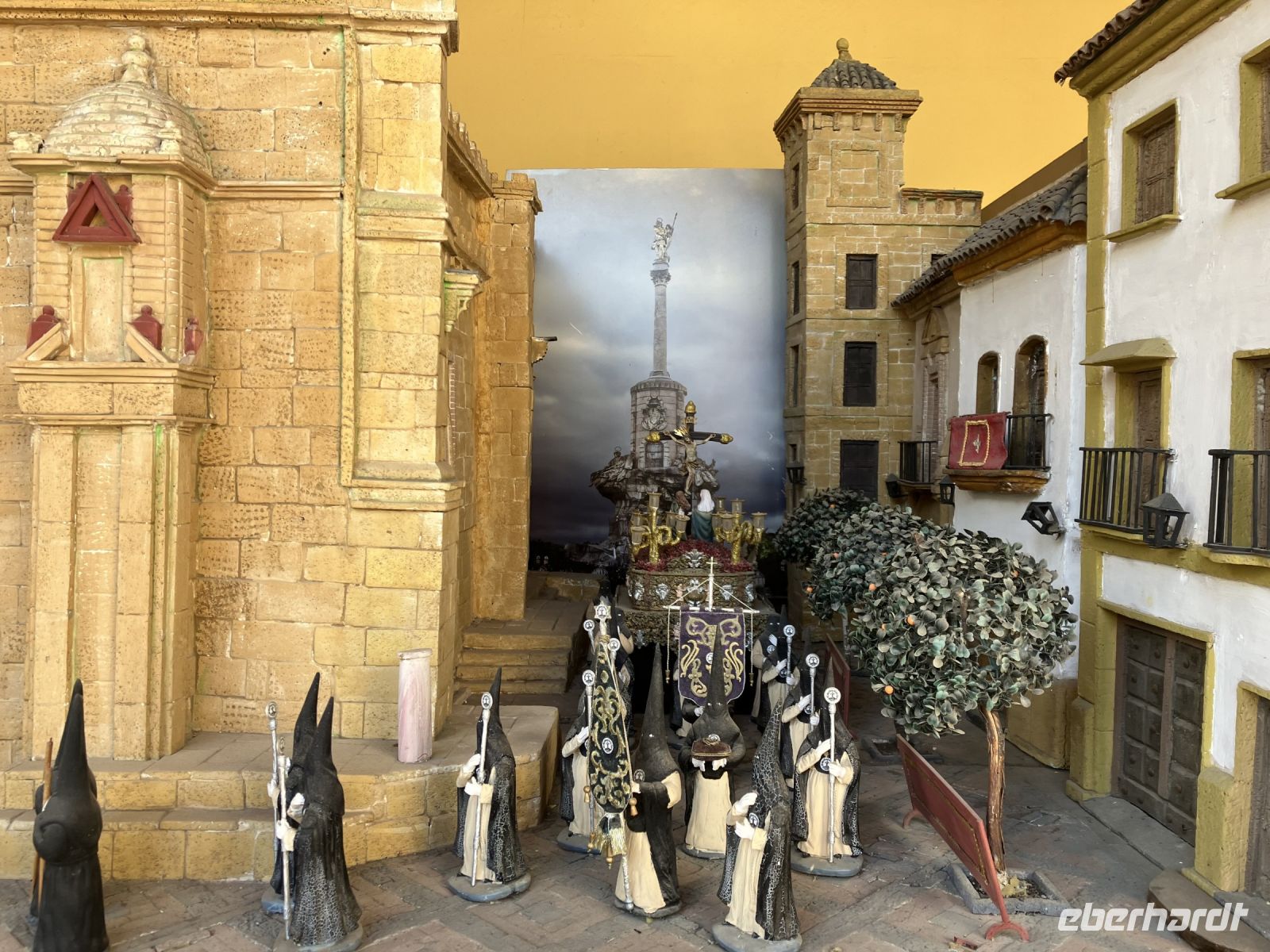 Spanien, Córdoba, Modell einer Osterprozession