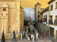Spanien, Córdoba, Modell einer Osterprozession