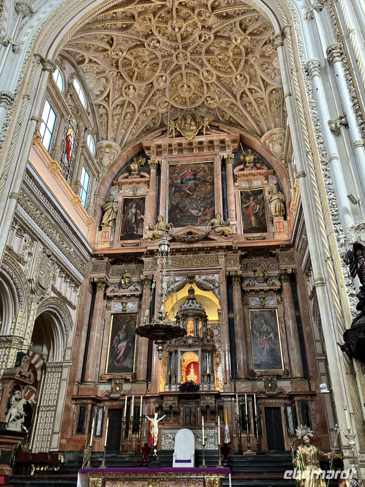 Spanien, Córdoba, Moschee-Kathedrale Altar
