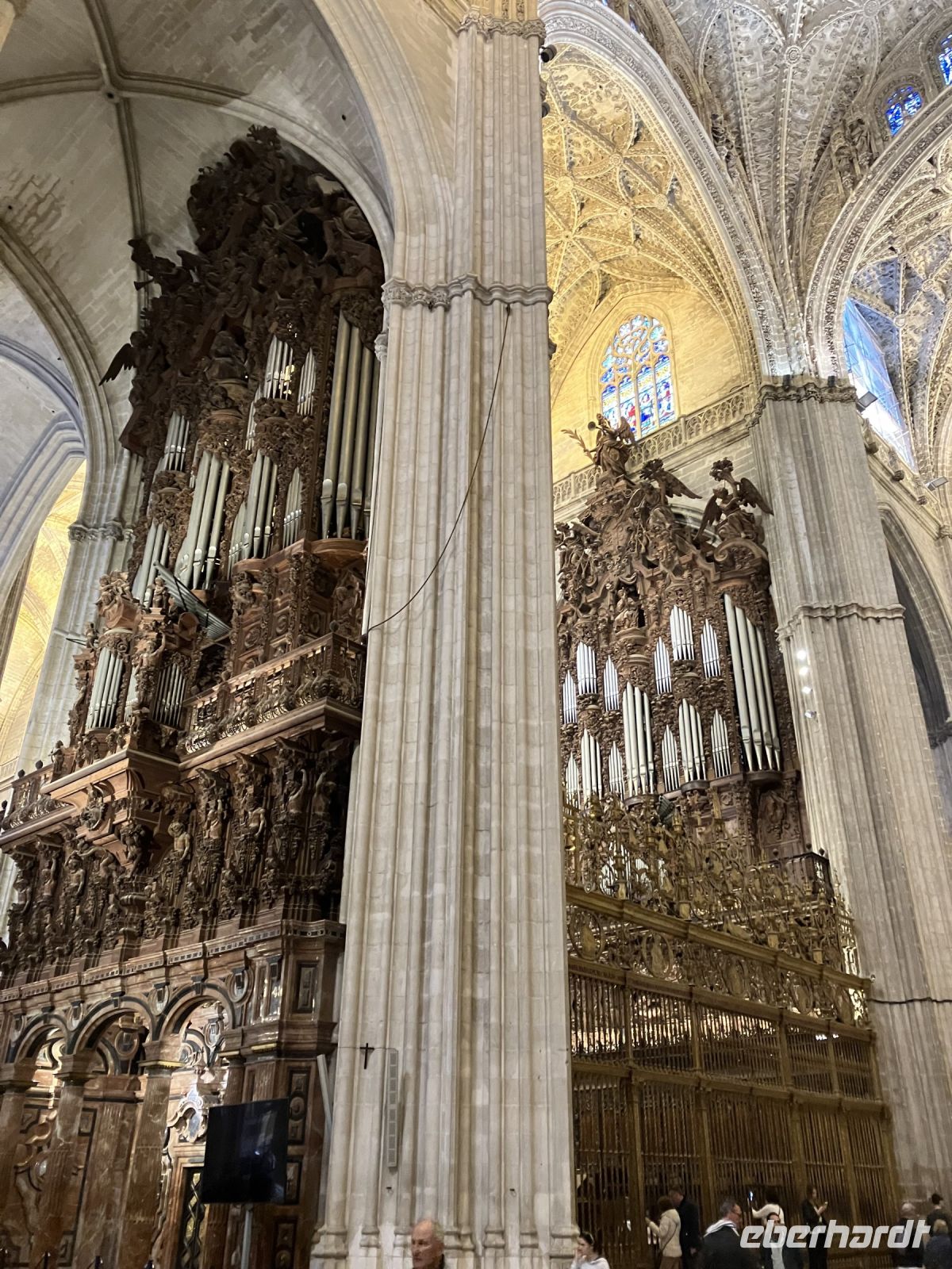 Spanien, Sevilla, Orgeln der Kathedrale