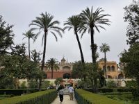 Spanien, Sevilla, Gärten des Real Alcázars