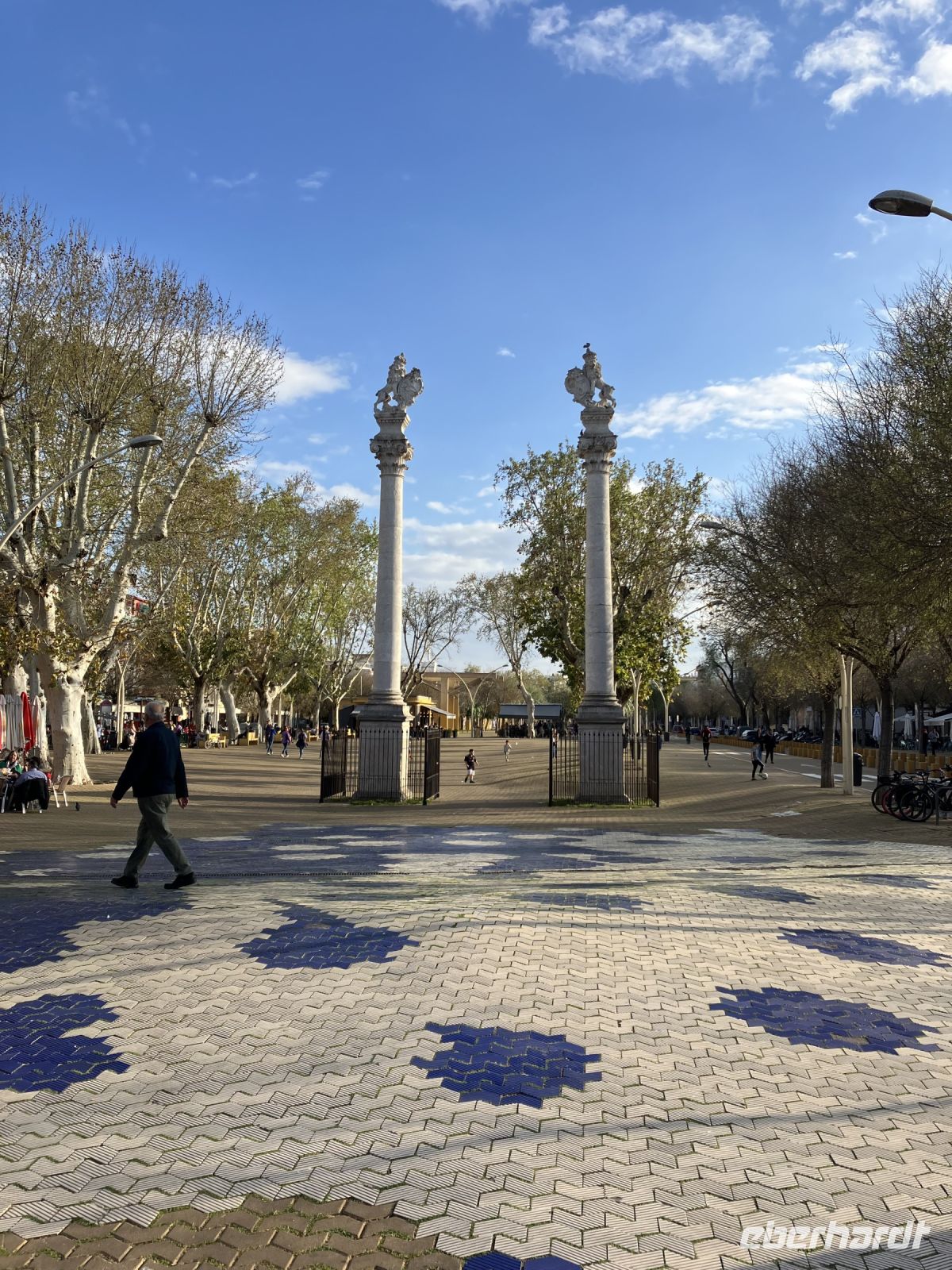 Spanien, Sevilla, Alamenda de Hércules